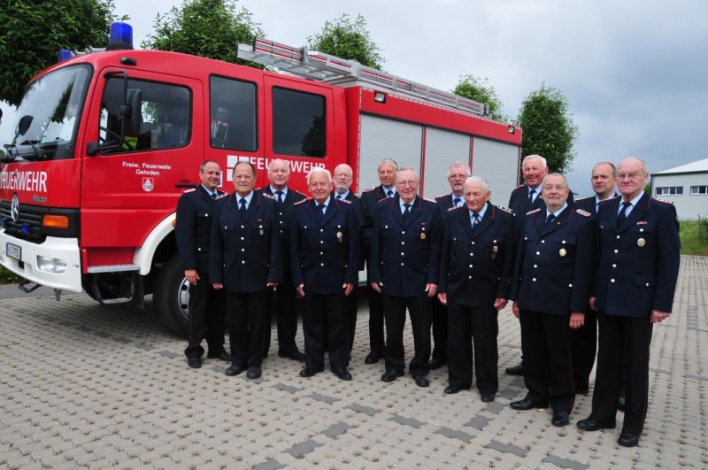Altersabteilung der Feuerwehr Gehrden besteht seit 25 Jahren