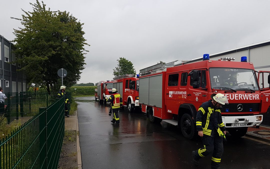 Feuer – Ausgelöste Brandmeldeanlage