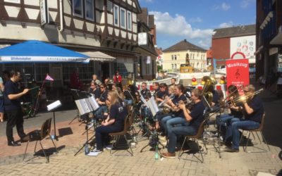 Konzert zwischen Bauernmarkt und Baustelle