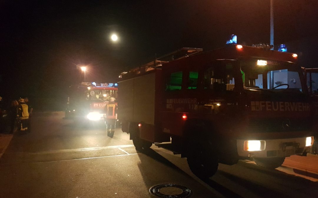 Feuer – ausgelöste Brandmeldeanlage