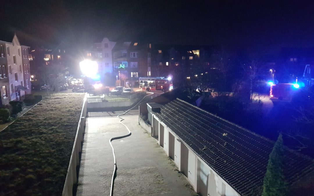 Feuer – Rauchentwicklung in einer Elektroverteilung