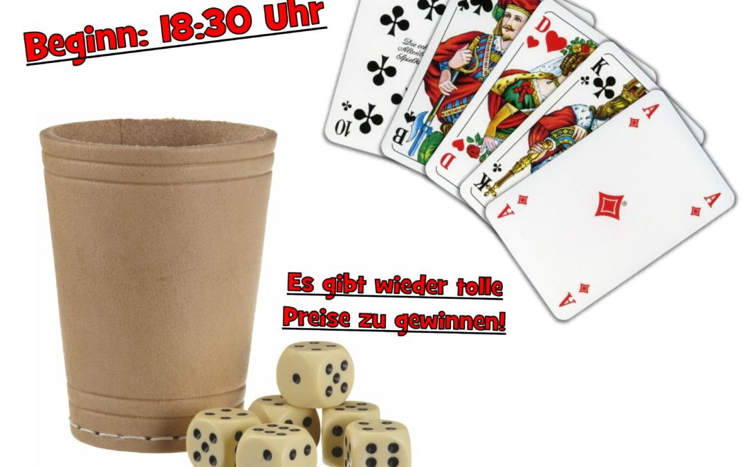 Preisskat und Knobeln im März 2018