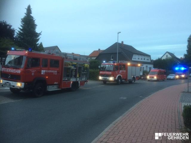 Feuer – ausgelöster Rauchwarnmelder