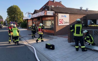 Einsatzübung – Mehlstaubexplosion