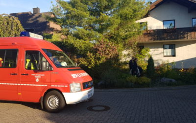 Feuerwehr überprüft die Löschwasserhydranten