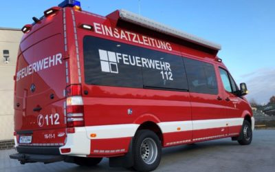 Neuer Einsatzleitwagen ist geliefert