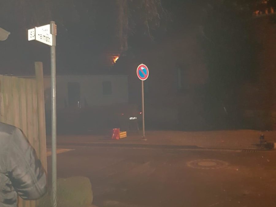 Feuer – Rauchentwicklung Dach