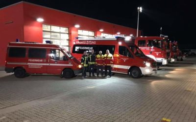 “Nachbarschaftshilfe” bei der Feuerwehr Gehrden (Region Hannover)