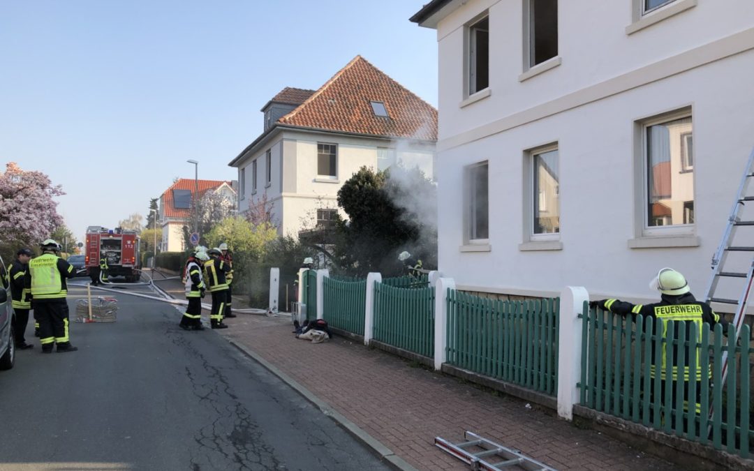 Einsatzübung: Wohnhausbrand