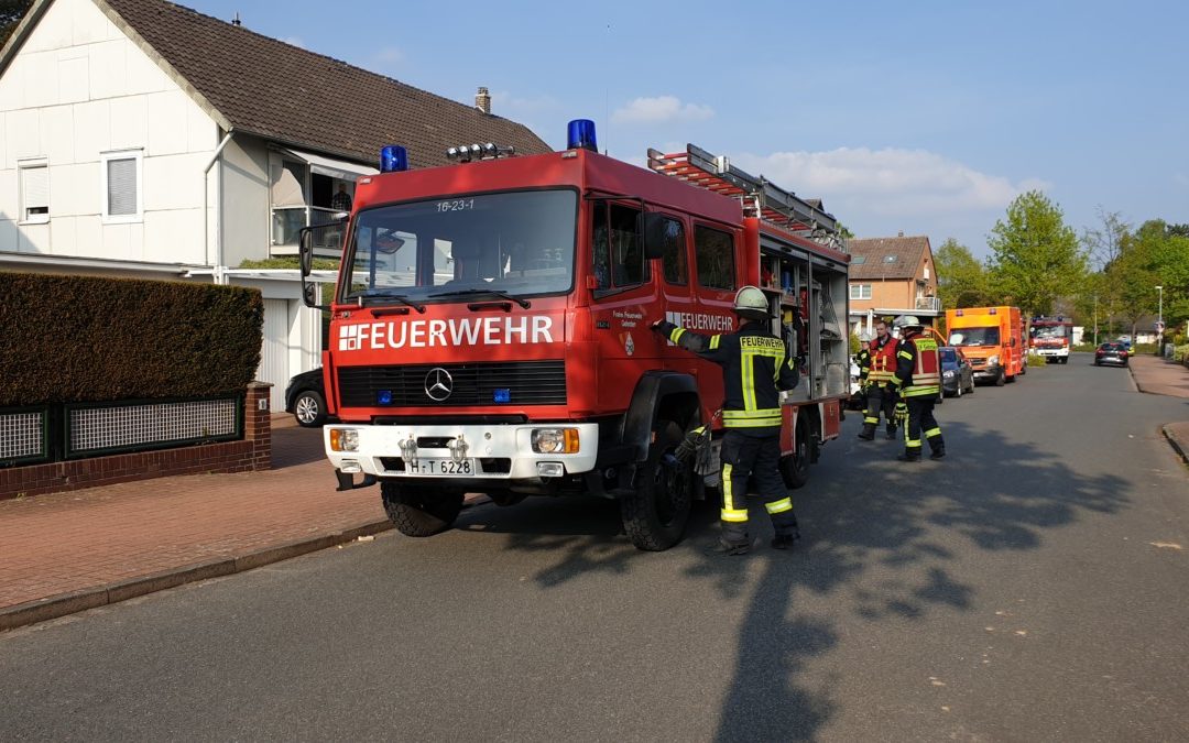 Feuer – ausgelöster Rauchwarnmelder