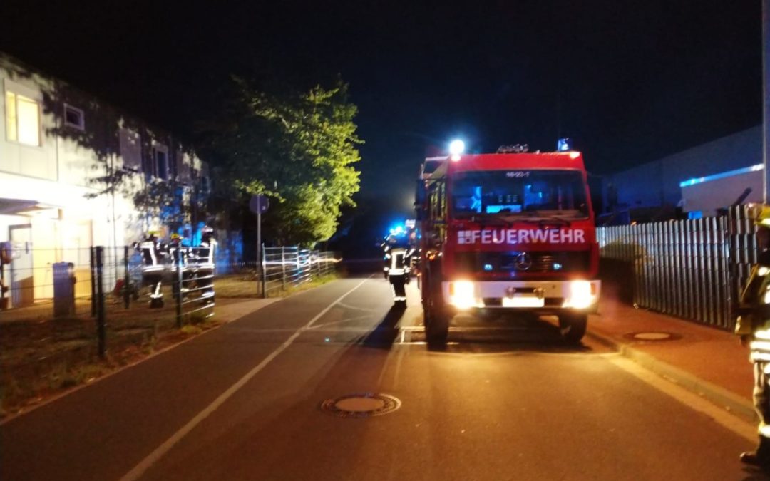 Feuer – ausgelöste Brandmeldeanlage/Rauchentwicklung