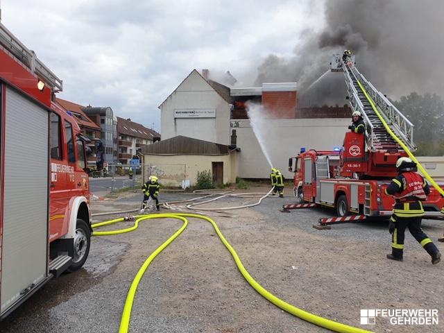 Feuer – Dachstuhlbrand
