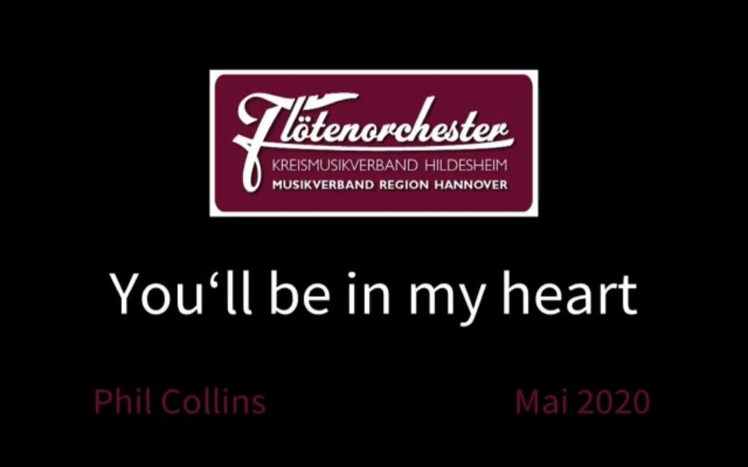 Flötenorchester erstellt Video im „Homeoffice“