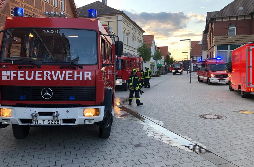 Feuer – ausgelöster Rauchwarnmelder / Rauchentwicklung