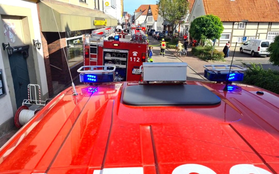 Feuer – Rauchentwicklung in Pizzeria