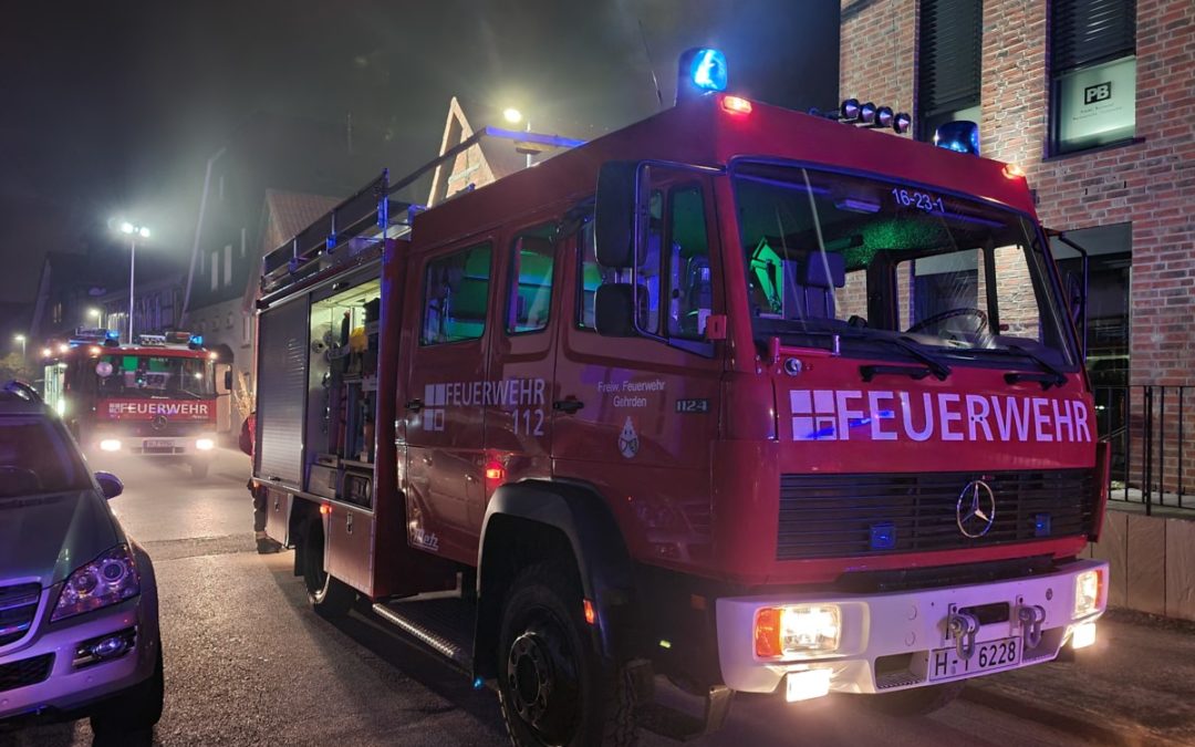 Feuer – Rauchentwicklung