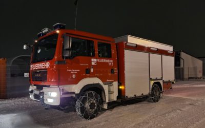 Wintereinbruch erschwert die Arbeit der Feuerwehr – Bürger können unterstützen