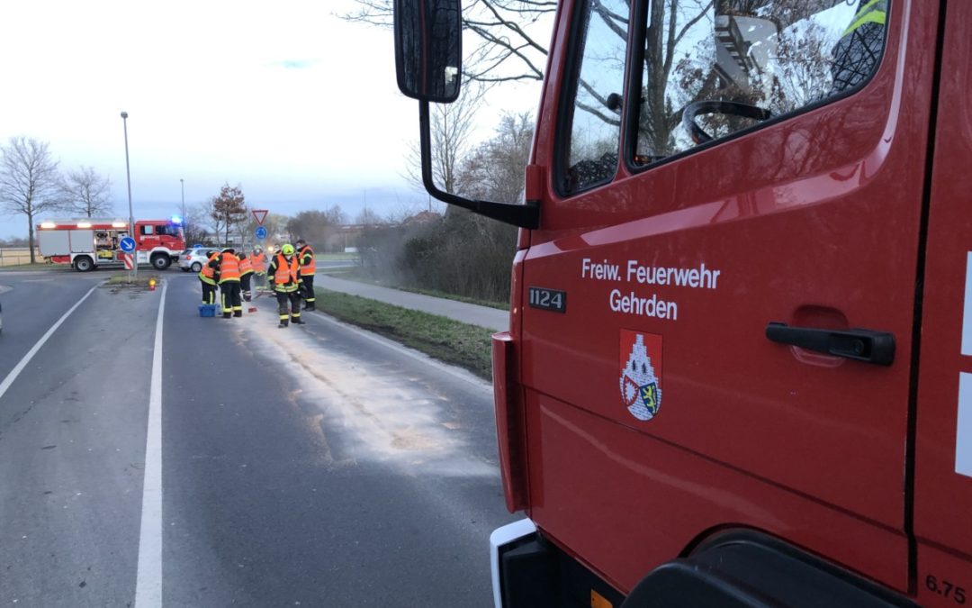 Hilfeleistung – Ölspur