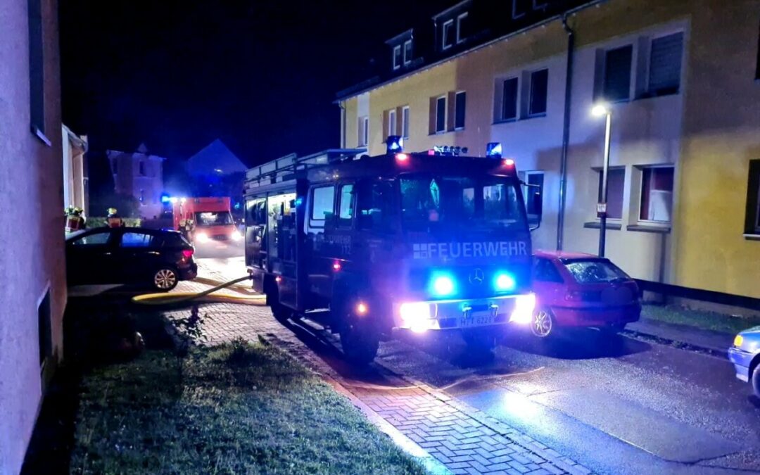 Feuer – Rauchentwicklung im Wohnhaus