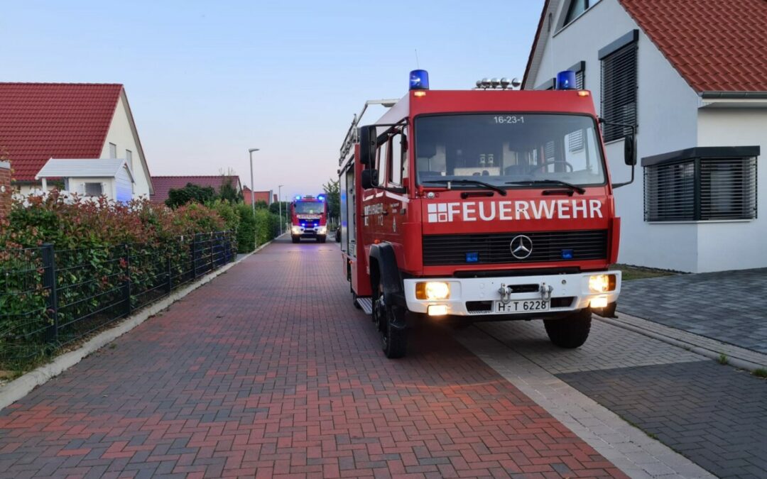 Hilfeleistung – abströmende Gasflasche