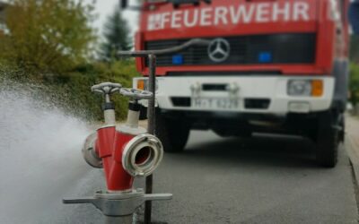 Überprüfung der Löschwasserhydranten