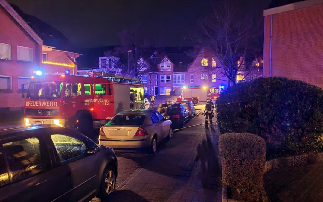 Feuer – Wohnung verraucht