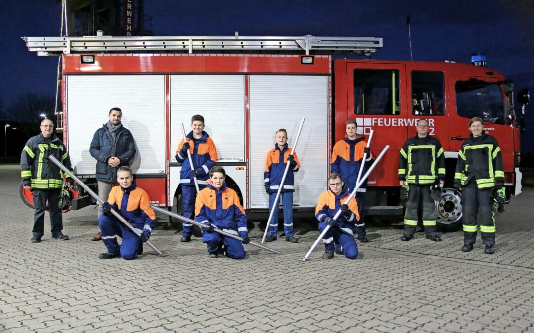 Großzügige Spende für die Kinder- und Jugendfeuerwehr