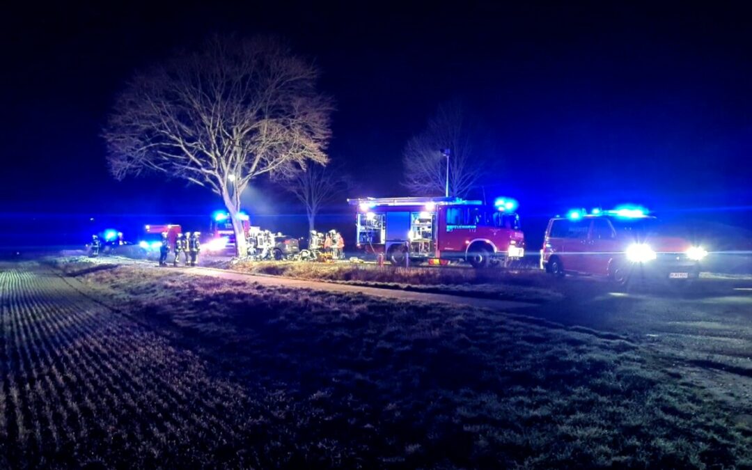 Hilfeleistung – Verkehrsunfall mit eingeklemmter Person