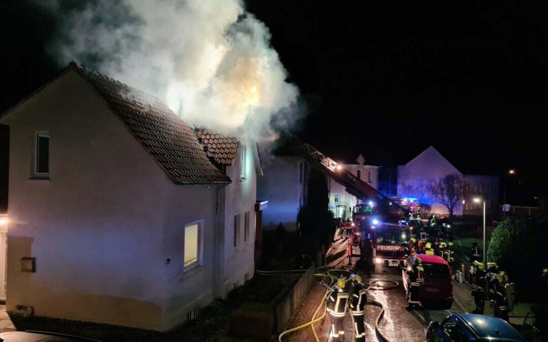 Feuer – Dachstuhlbrand