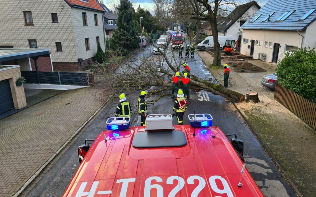 Hilfeleistung – Sturmschaden