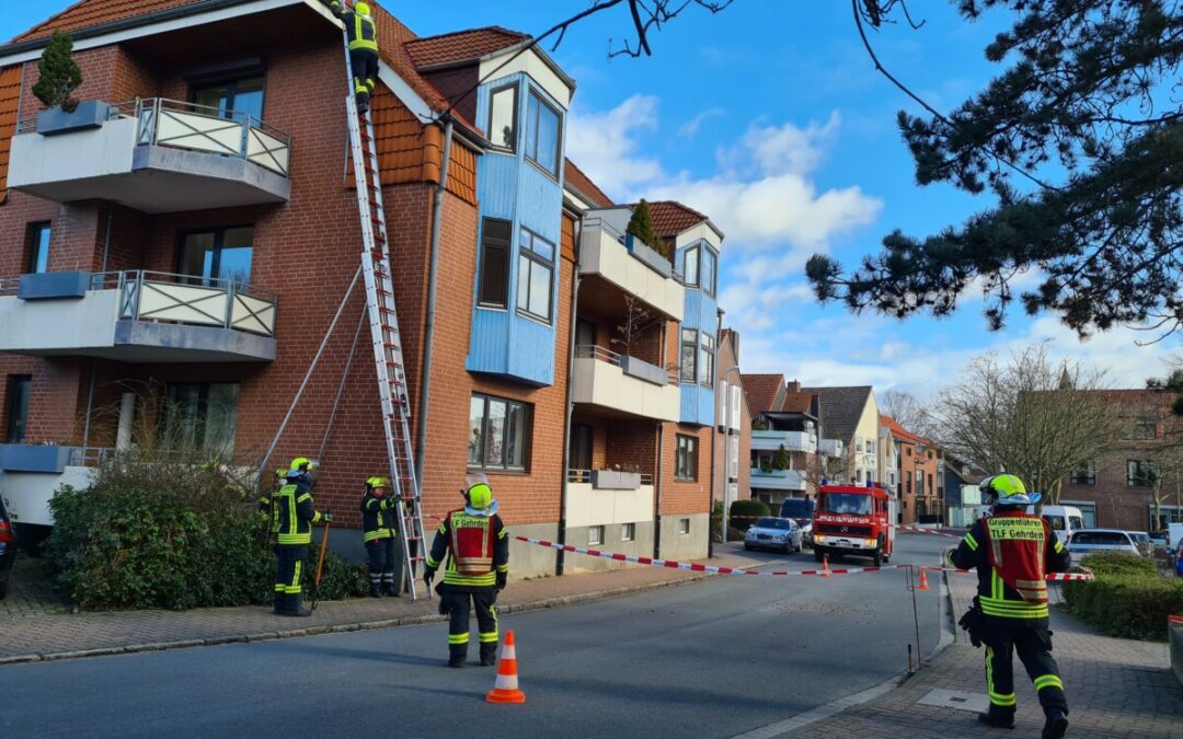 Hilfeleistung – Sturmschaden