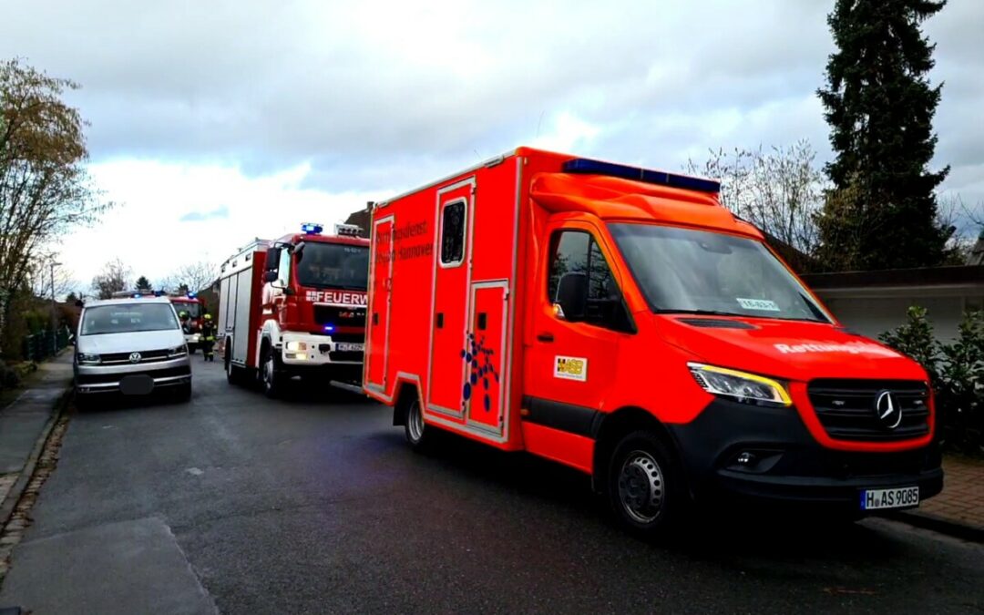 Hilfeleistung – Unterstützung Rettungsdienst