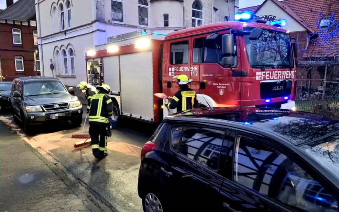 Hilfeleistung – auslaufende Betriebsstoffe