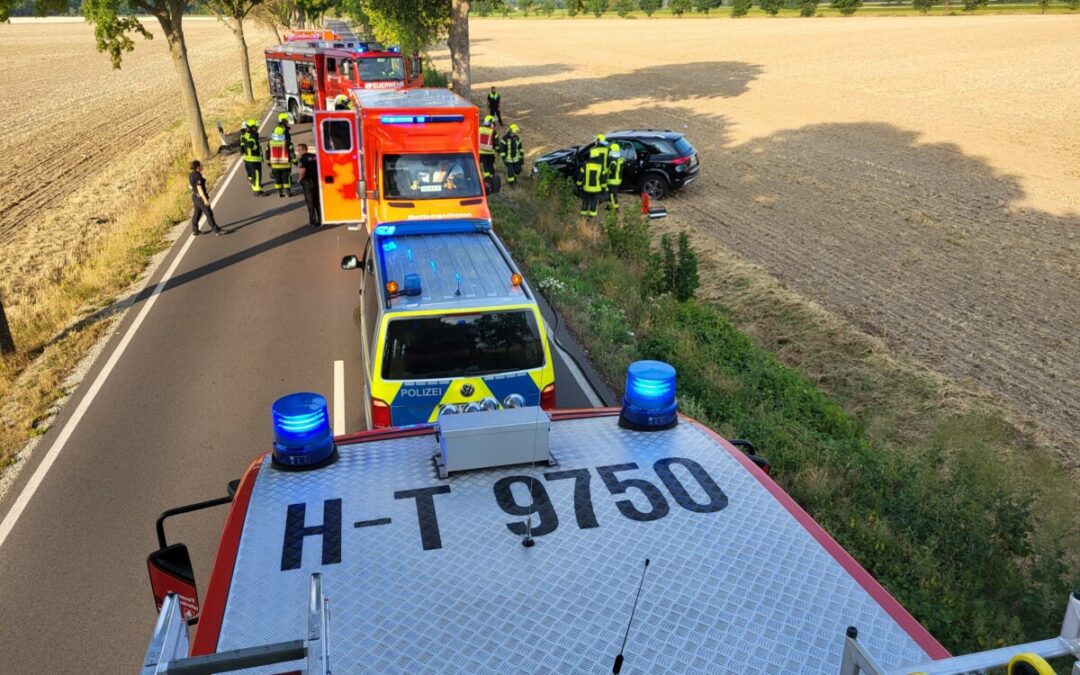 Hilfeleistung – auslaufende Betriebsstoffe nach Verkehrsunfall