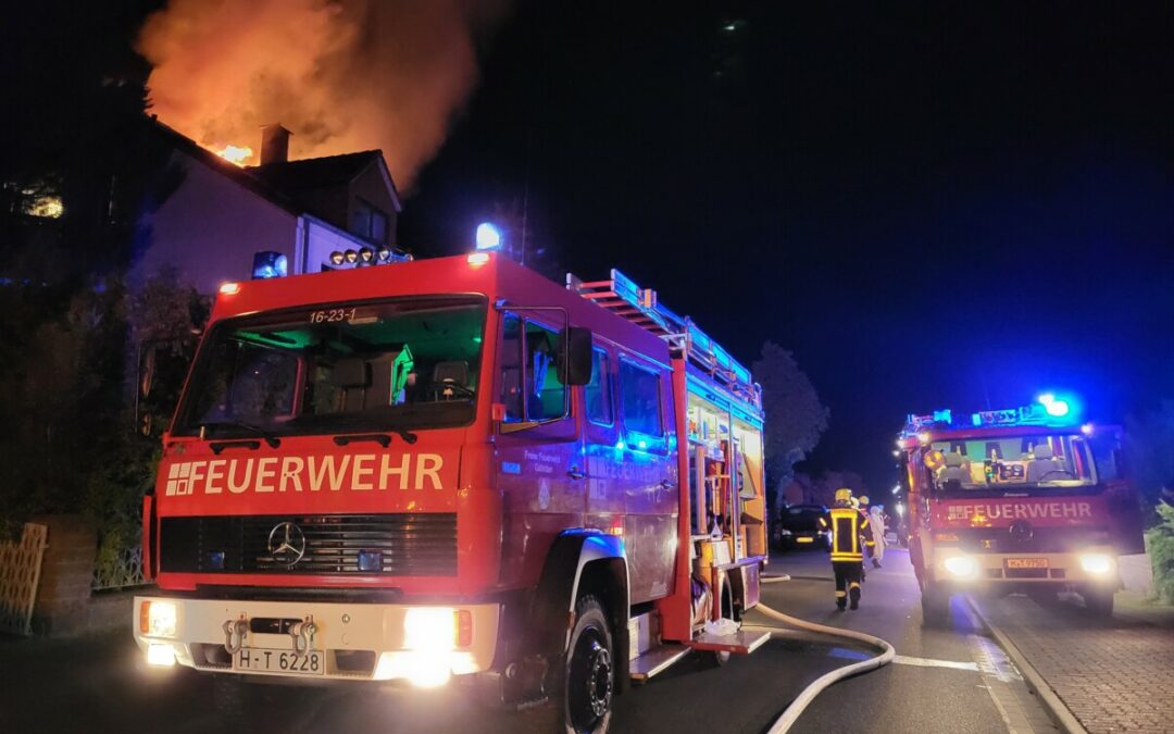 Feuer – Dachstuhlbrand