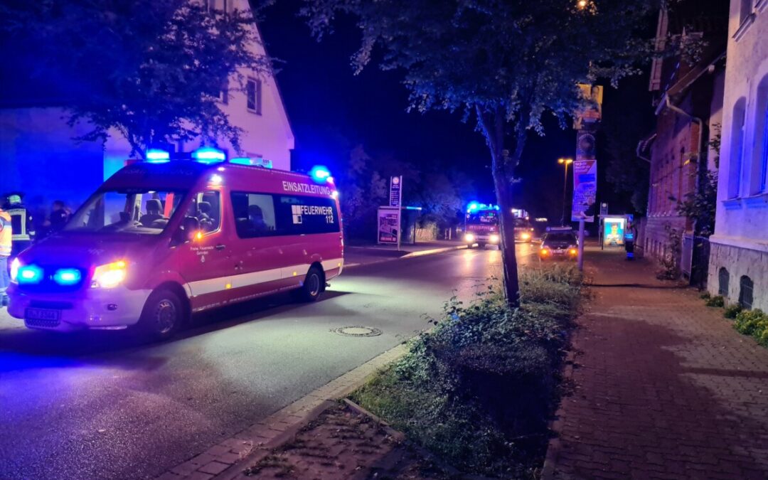 Feuer – gemeldeter Gebäudebrand