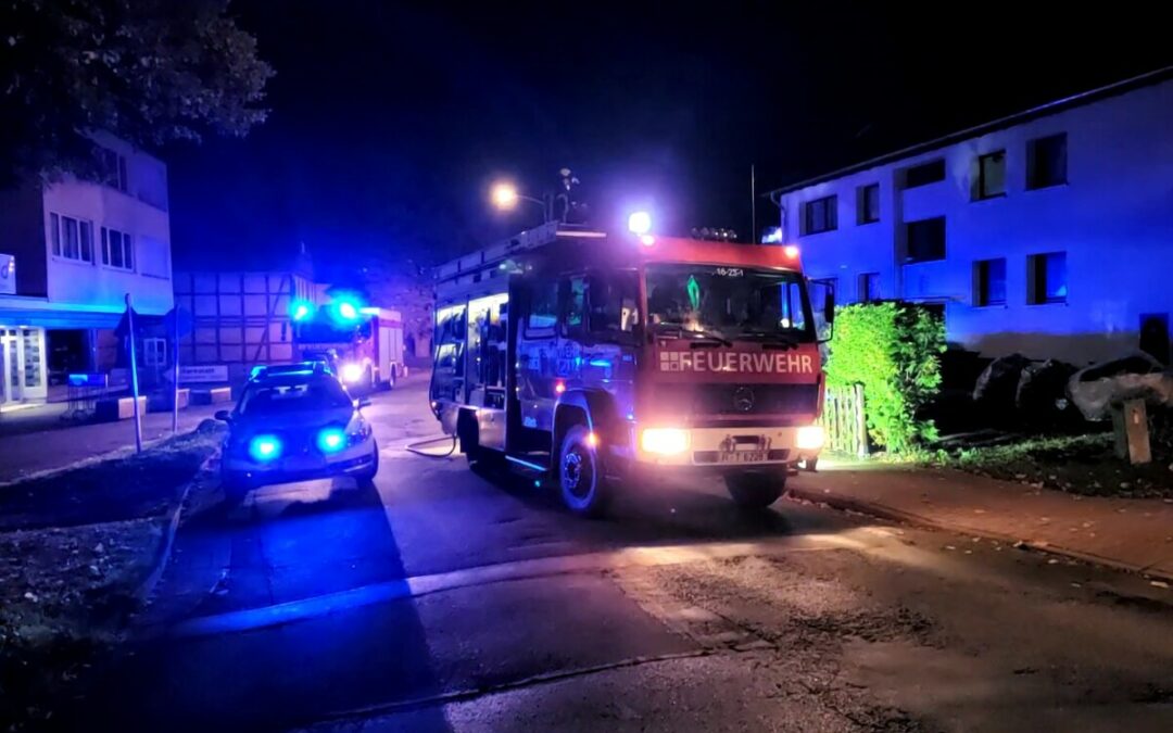 Feuer – Heckenbrand