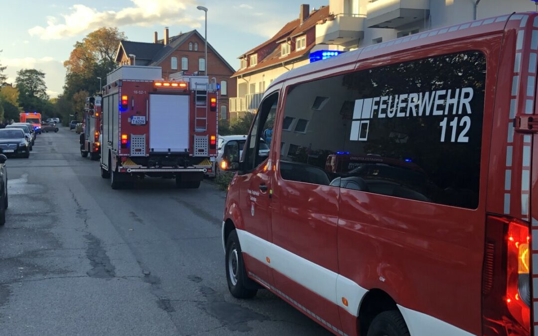 Feuer – ausgelöster Rauchwarnmelder