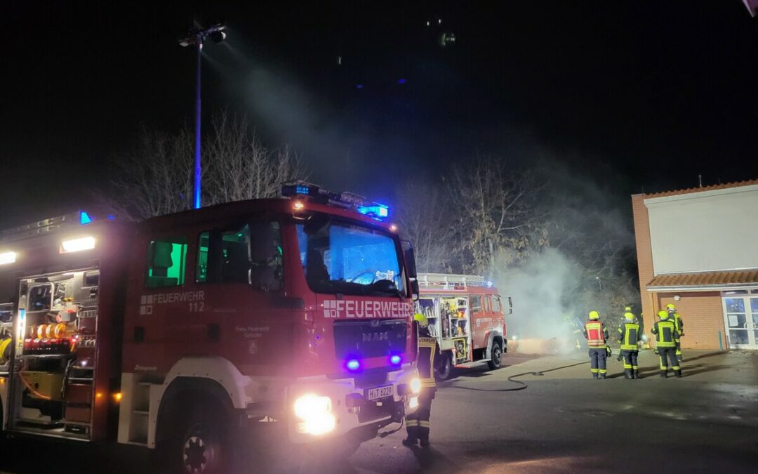 Feuer – Containerbrand