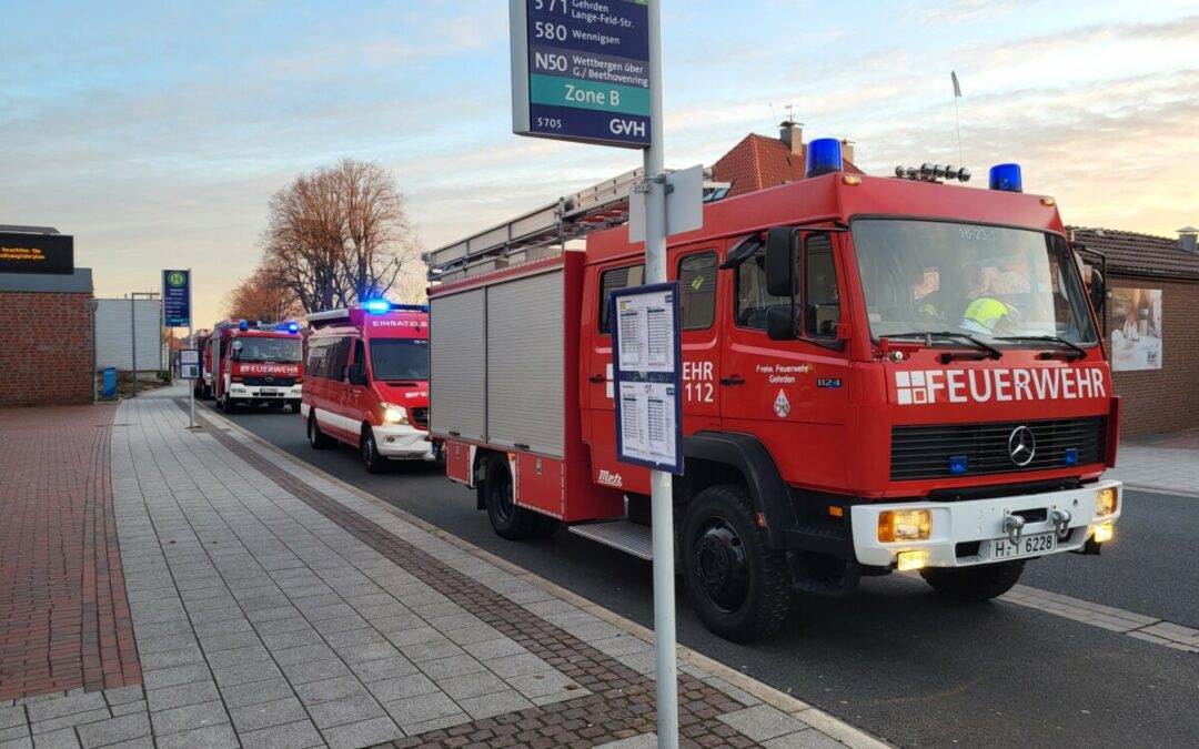 Feuer – ausgelöste Brandmeldeanlage
