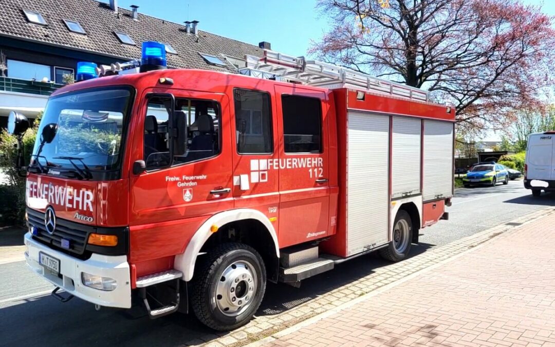 Feuer – schwelende Stromverteilung