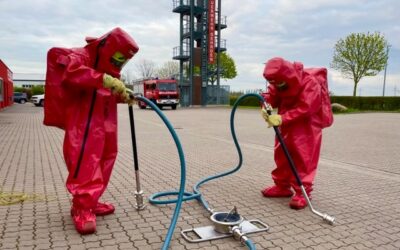 Spezielles Training: Leistungsnachweis Atemschutz und Chemikalienschutz