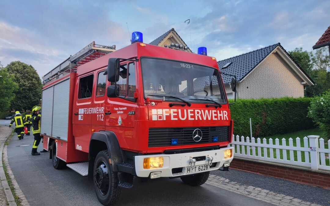 Feuer – Brandgeruch in Wohnhaus