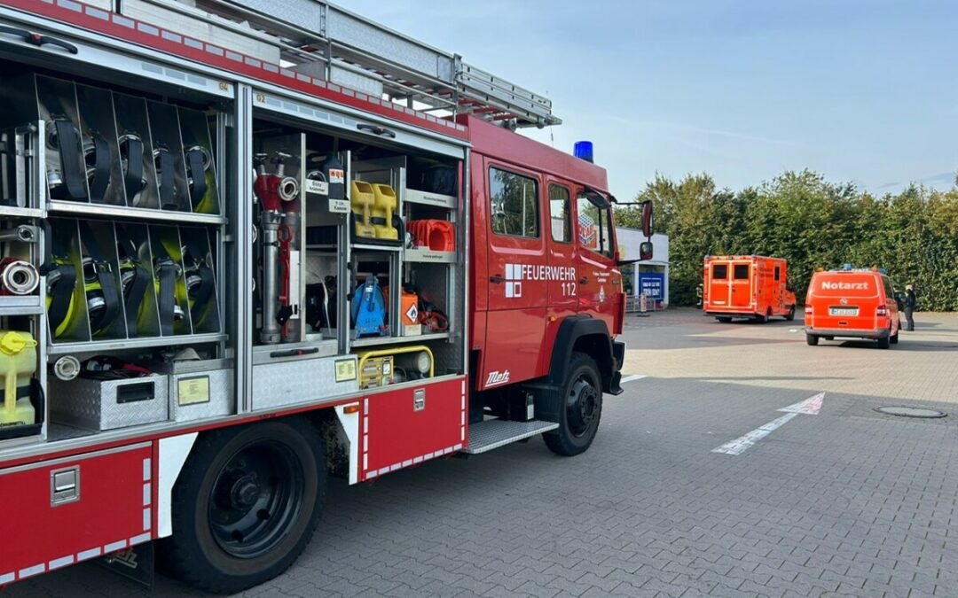 Feuer – brennende Person