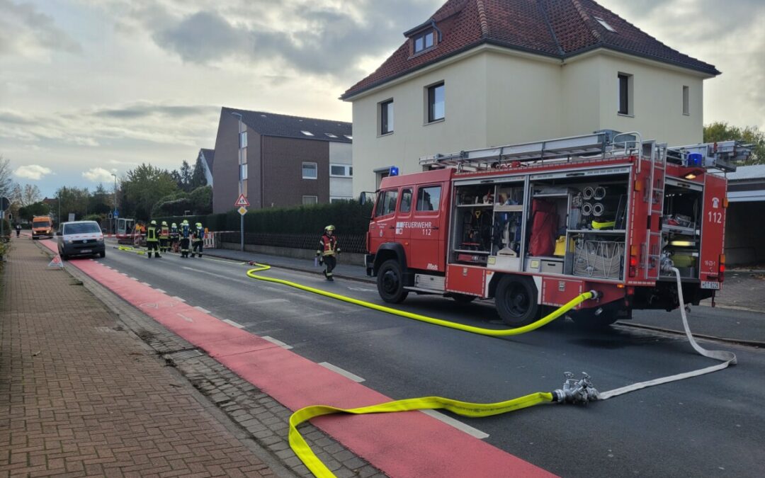 Brandgefahr/Hilfeleistung – Gasaustritt