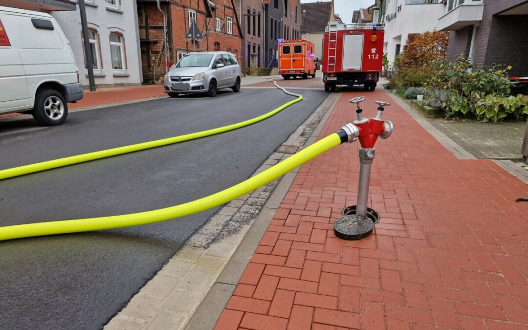 Brandgefahr/Hilfeleistung – Gasaustritt
