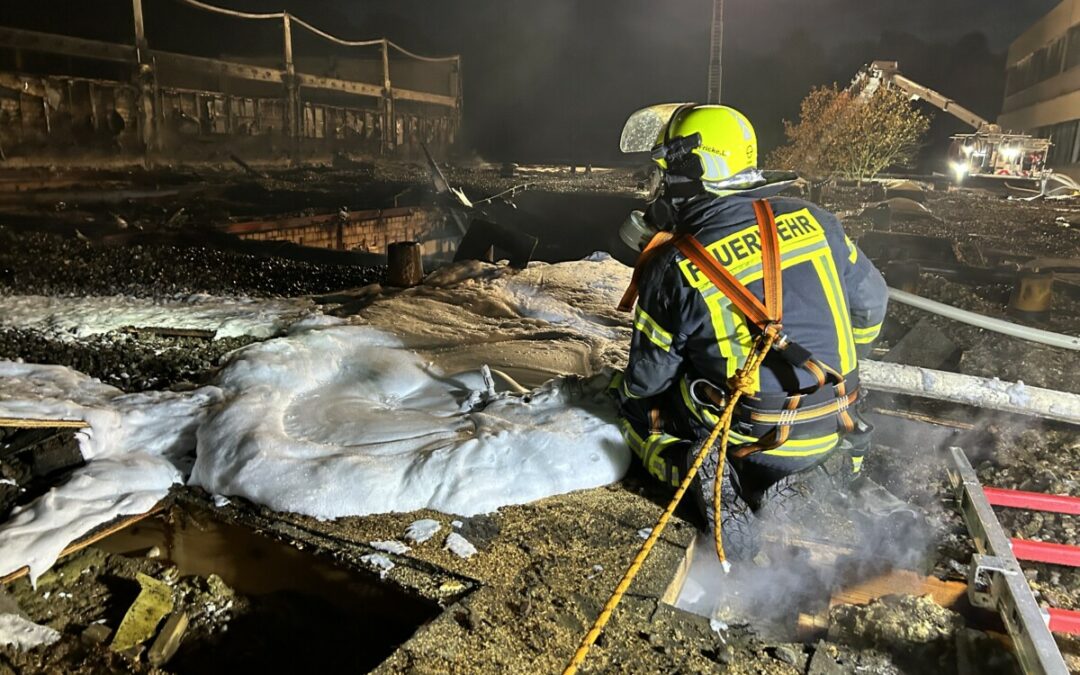 Feuer – Unterstützung Großbrand
