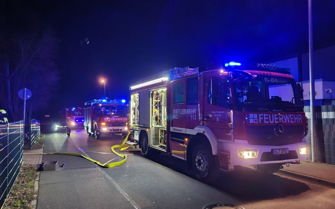 Feuer – ausgelöste Brandmeldeanlage