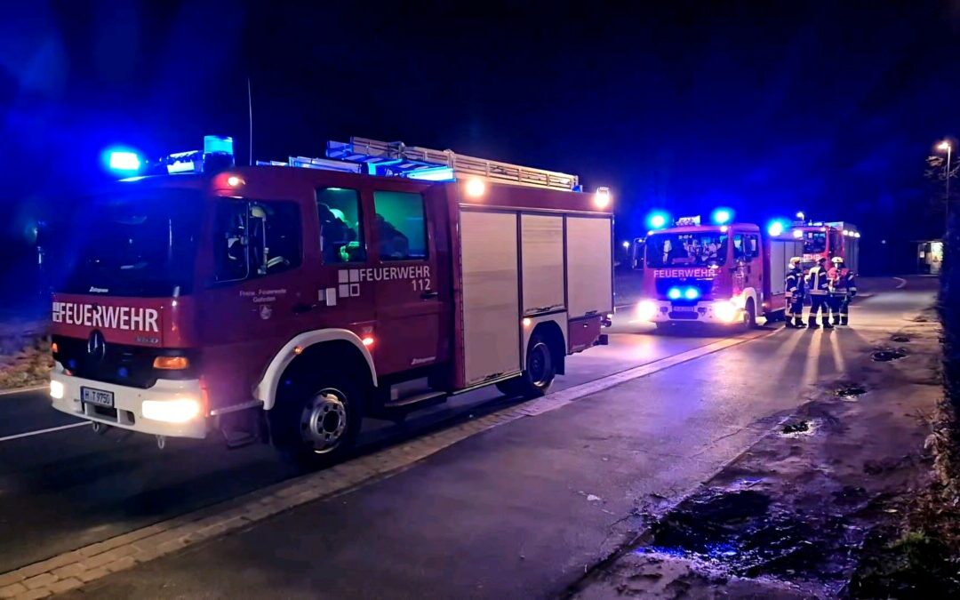 Hilfeleistung – Person in Garage eingeschlossen