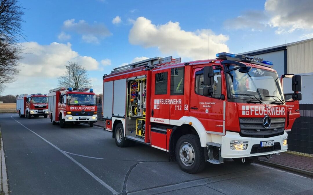 Feuer – ausgelöste Brandmeldeanlage/Rauchentwicklung